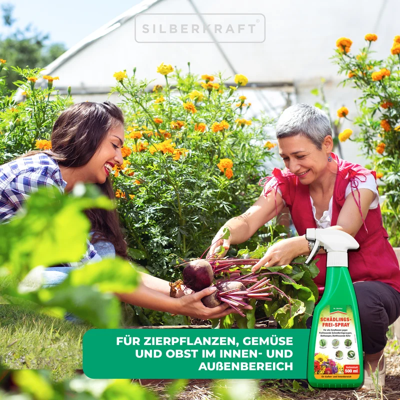Schädlingsfrei-Spray gegen Milben und Blattläuse für eine geschützte Pflanzenumgebung