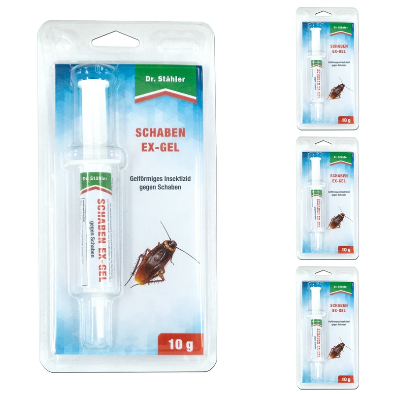 Effektives Schaben-Ex Gel gegen Schabenbefall | Kakerlaken Gel