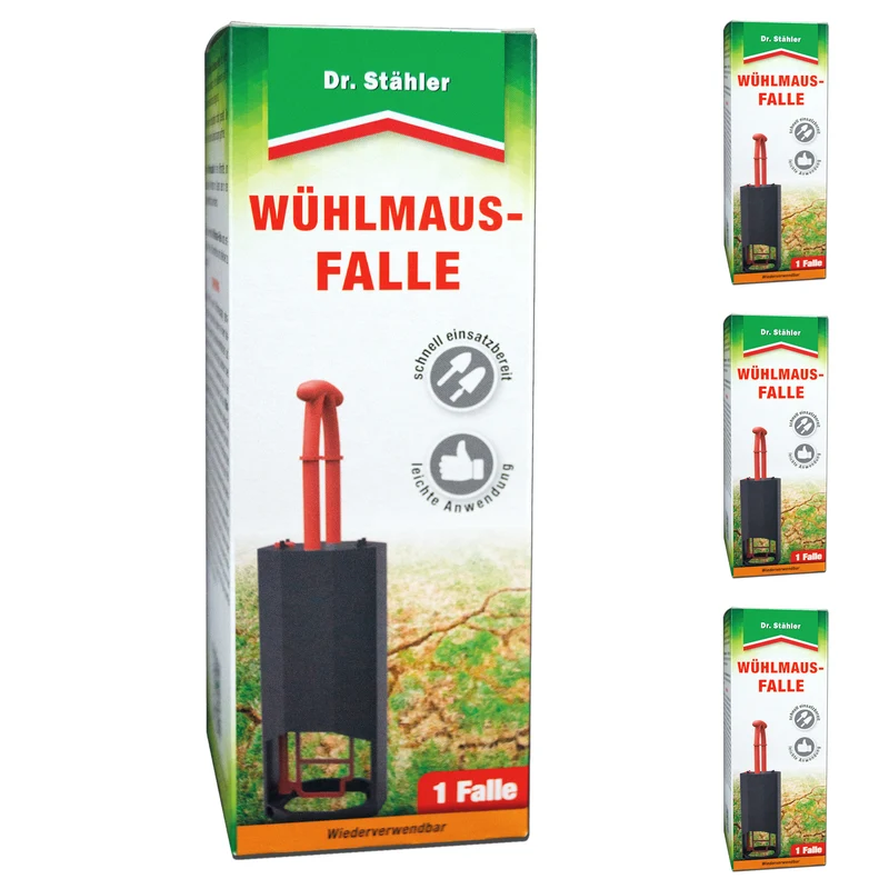 Wühlmaus-Falle: Optimaler Schutz gegen Wühlmäuse für deinen Garten (wiederverwendbar)