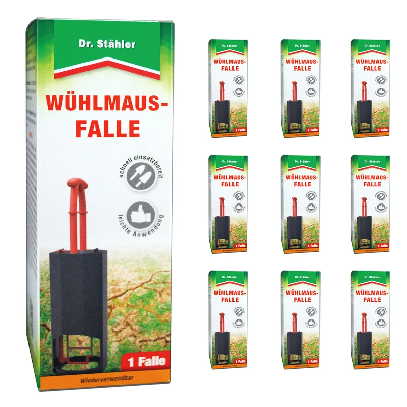 Wühlmaus-Falle: Optimaler Schutz gegen Wühlmäuse für deinen Garten (wiederverwendbar)