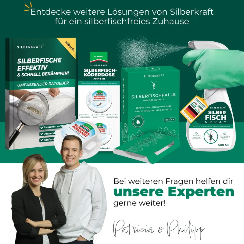 Silberfisch Köderdose: Silberfische & Papierfischchen bekämpfen in Bad, Küche & Keller