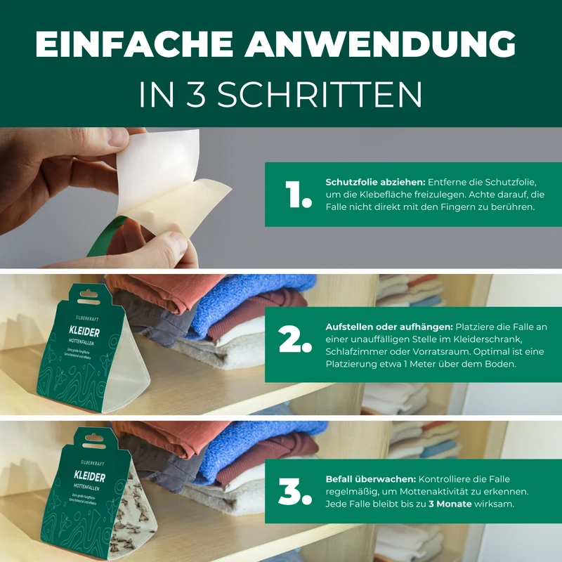 Mottenfalle 6 Stück