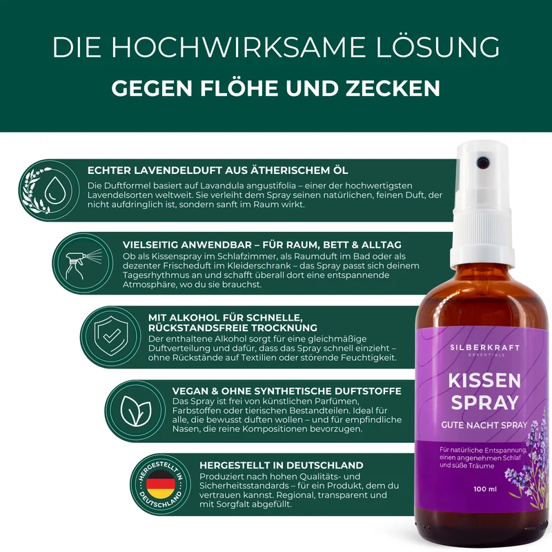 Lavendelspray Glas