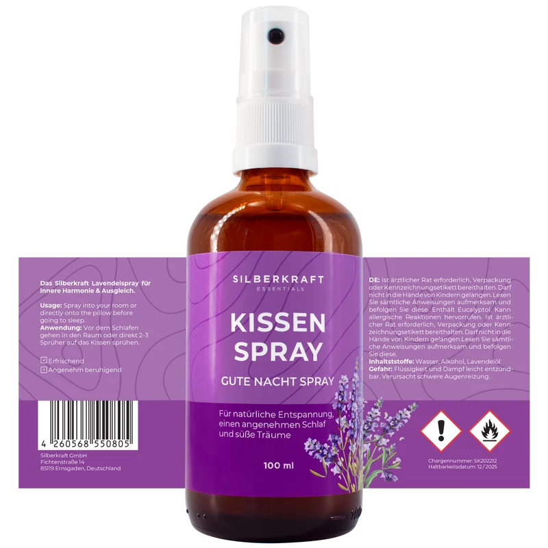 Lavendelspray Glas