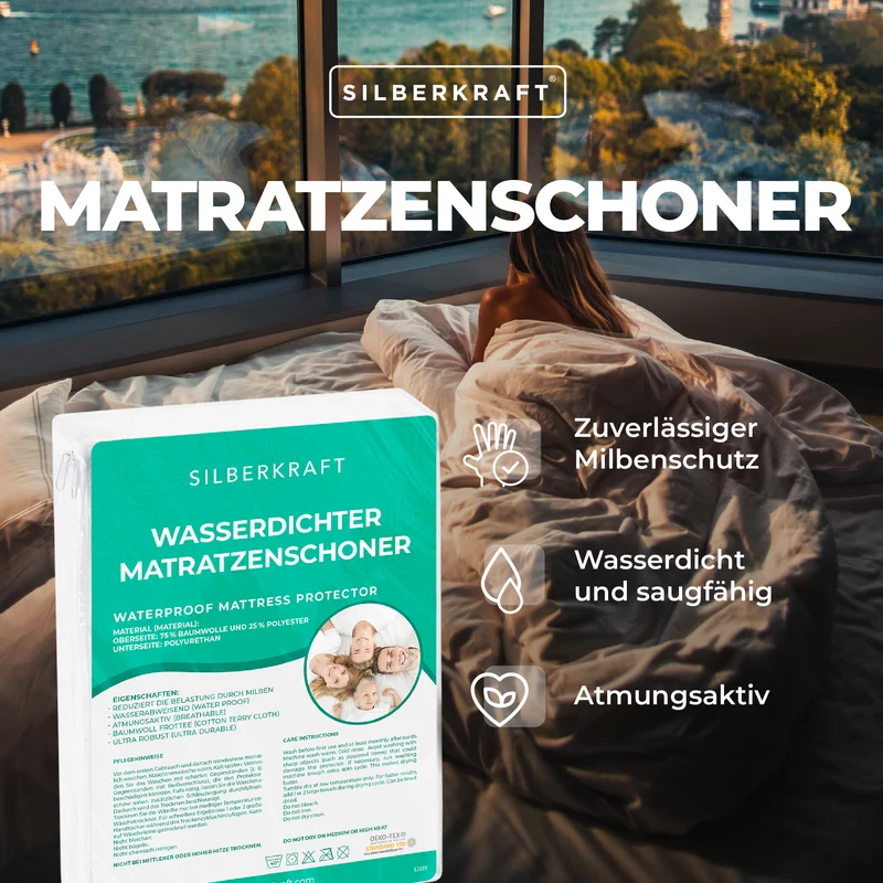 Matratzenbezug Anti-Milben Encasing Bettwäsche