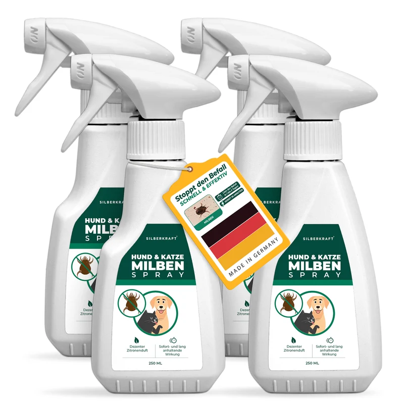 Milbenspray für Hunde & Katzen