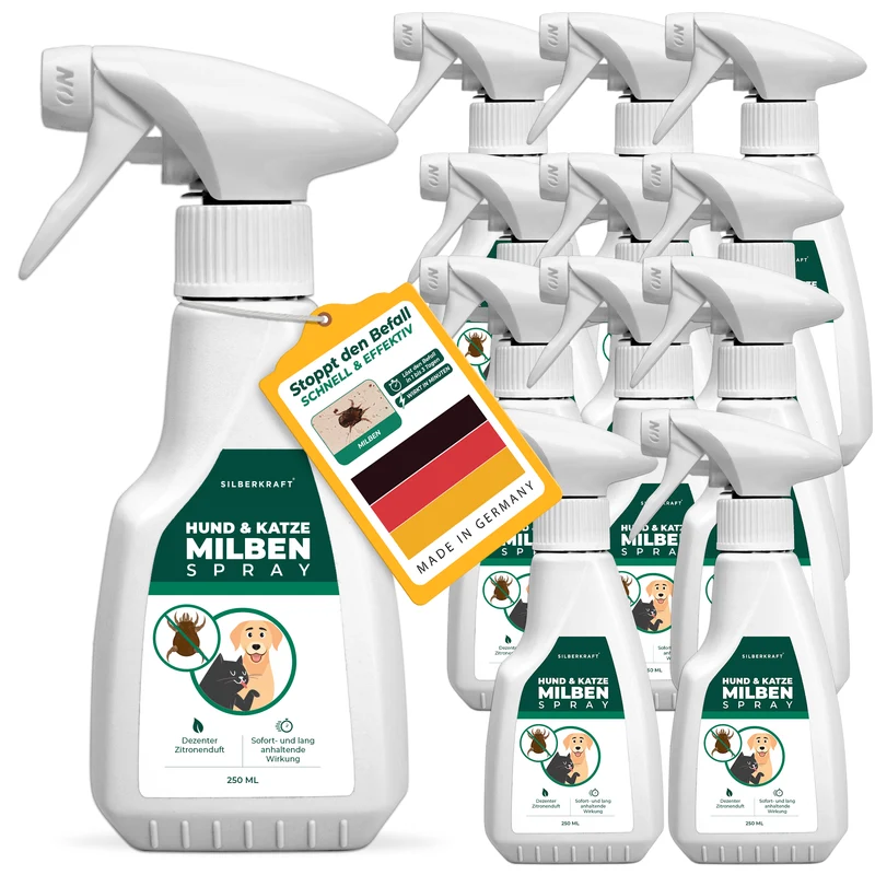 Milbenspray für Hunde & Katzen