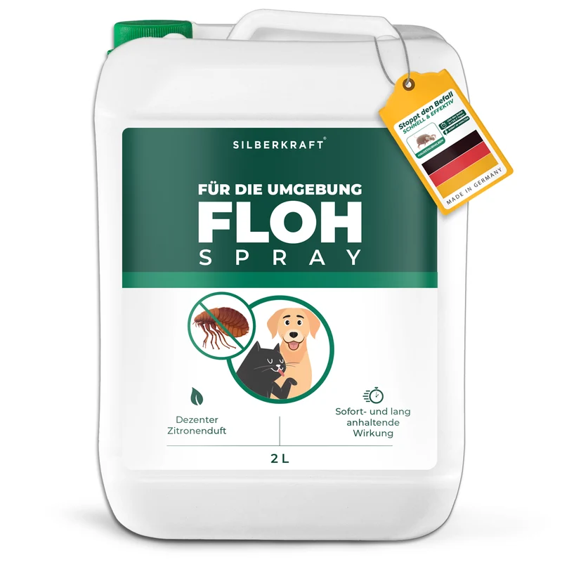 Flohspray für die Umgebung