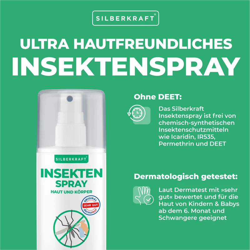 Insektenspray Haut & Körper