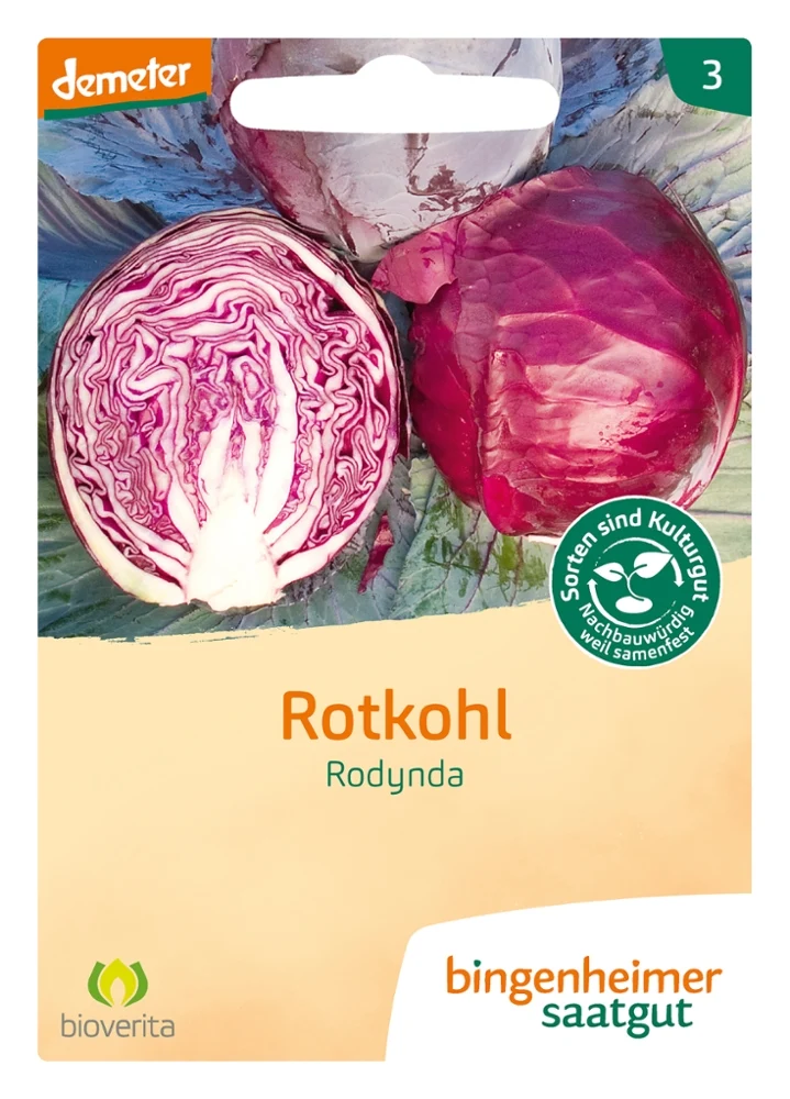 BIO Saatgut Rotkohl Rodynda