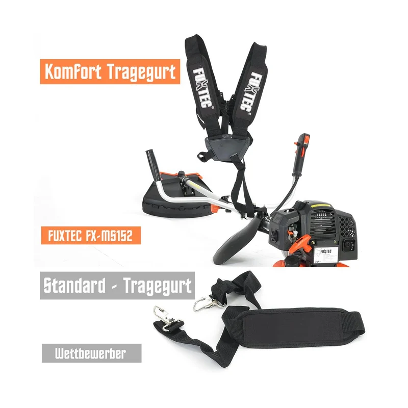 B-WARE FUXTEC FX-MS152 Benzin Motorsense Multitool 2in1