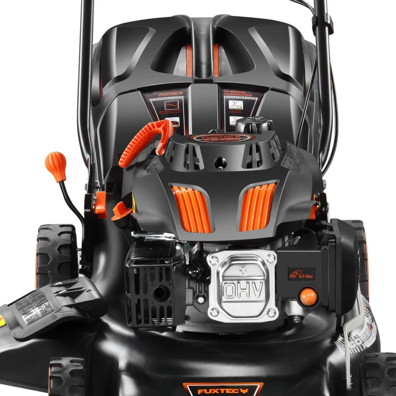 B-WARE FUXTEC FX-RM1855 Benzin Rasenmäher 173cc Motor