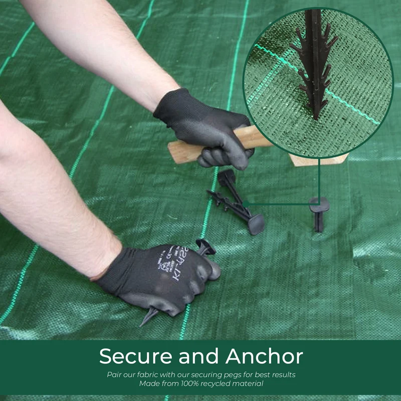 Gardeners Dream Extra Starke Unkrautunterdrückende Membrane Kit (1 Meter Breite)