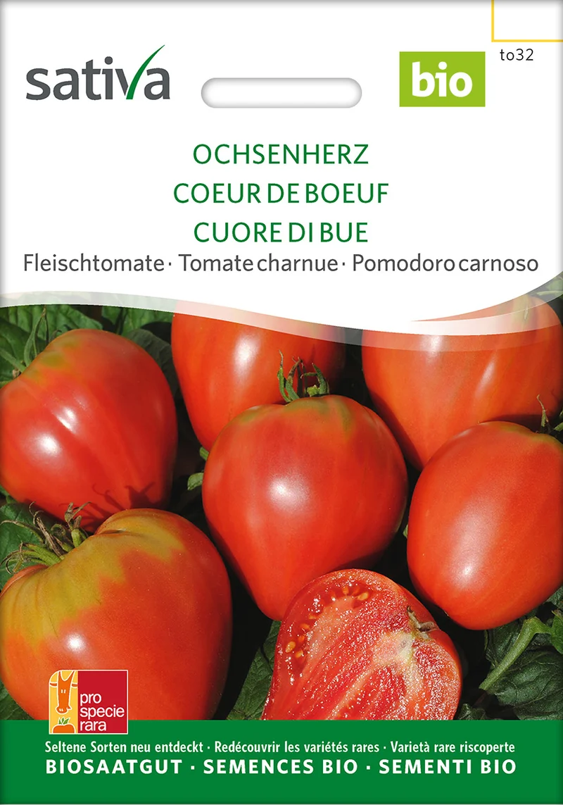 BIO Saatgut Fleischtomate Ochsenherz
