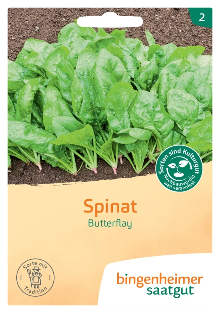 BIO Saatgut Spinat Butterflay