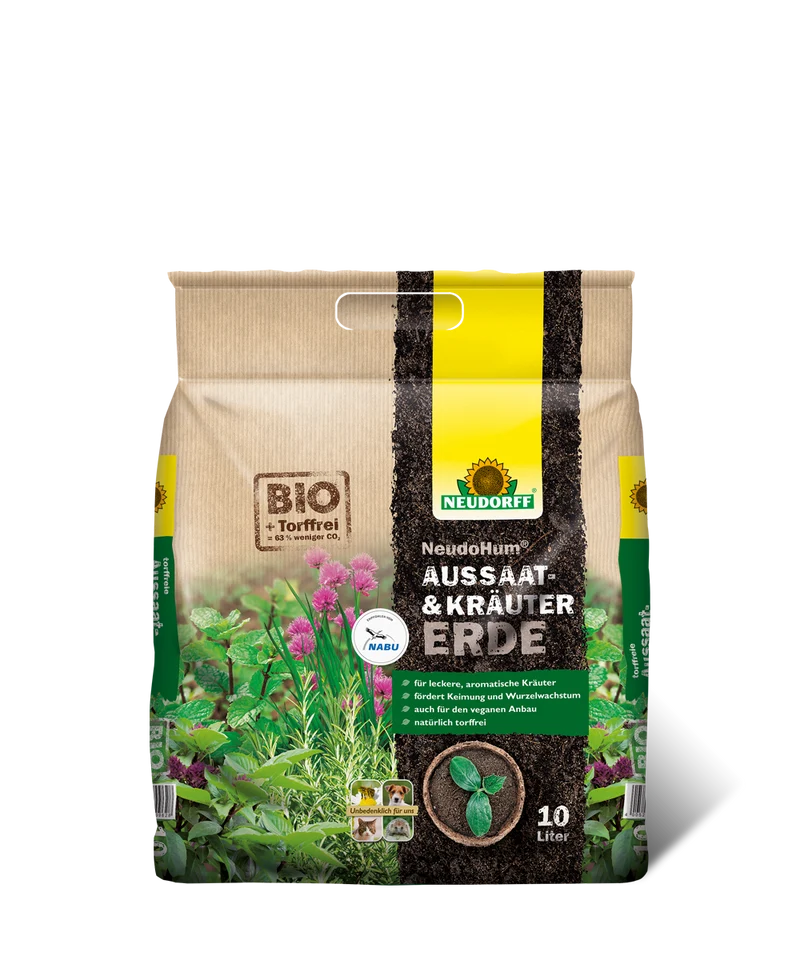NeudoHum® Aussaat- und KräuterErde 10l