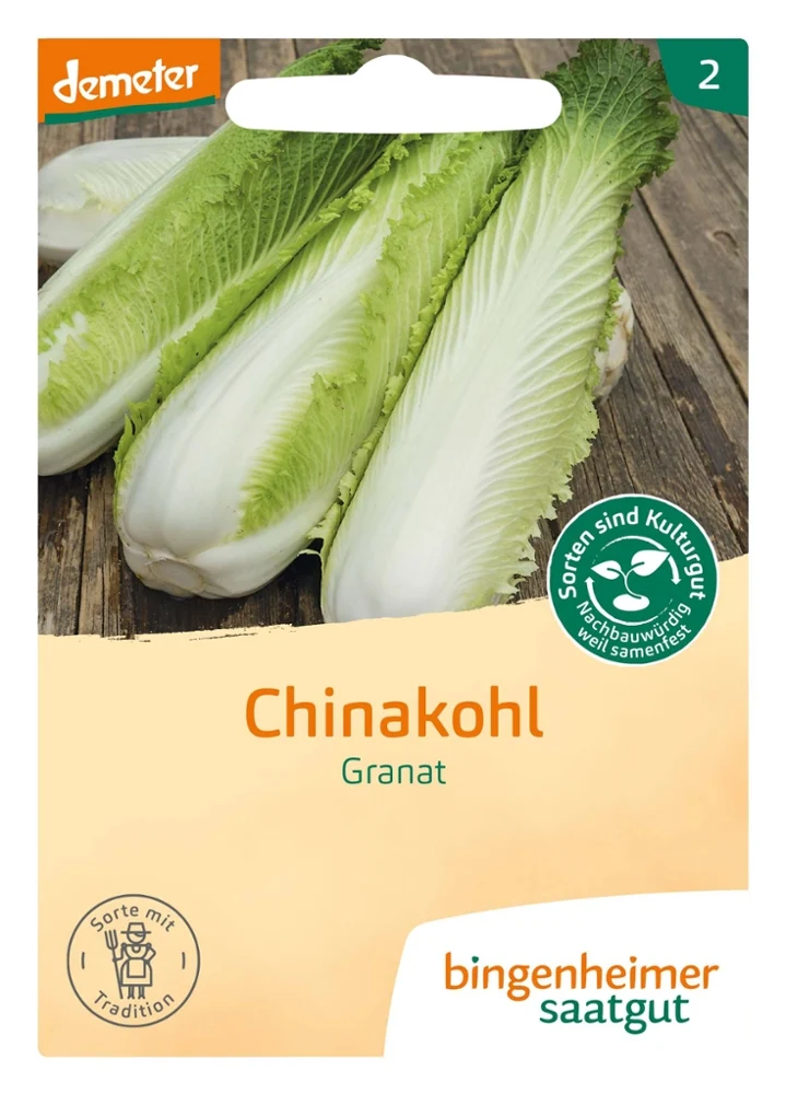 BIO Saatgut Chinakohl Granat