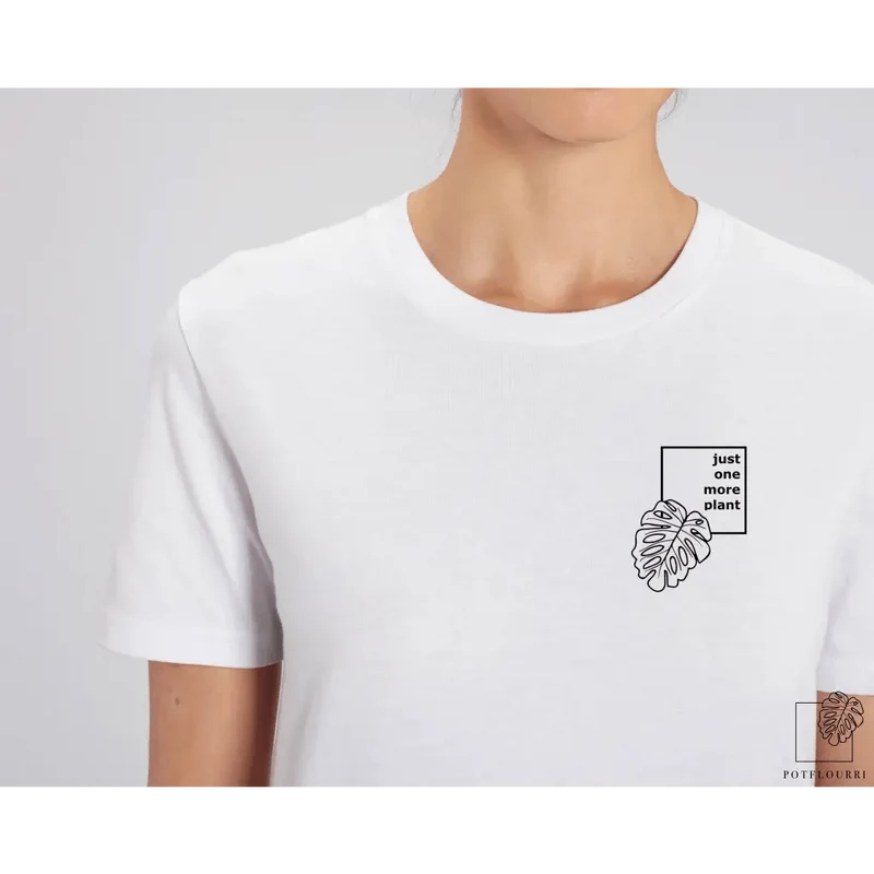 UNISEX MOTIV T-SHIRT ONE - WHITE