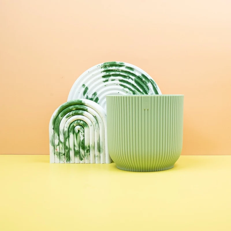 ÜBERTOPF ELHO VIBES FOLD RUND SORBETGRÜN