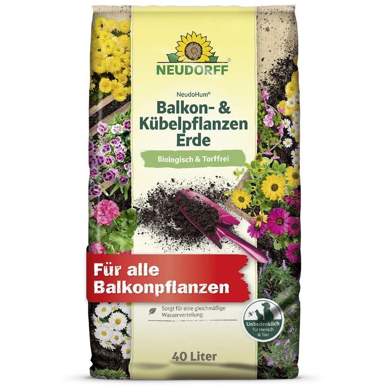 NeudoHum Balkon -& KübelpflanzenErde