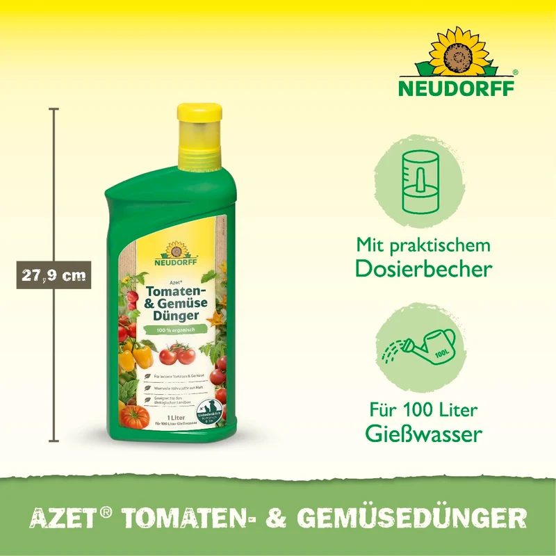 Azet Tomaten- & GemüseDünger flüssig