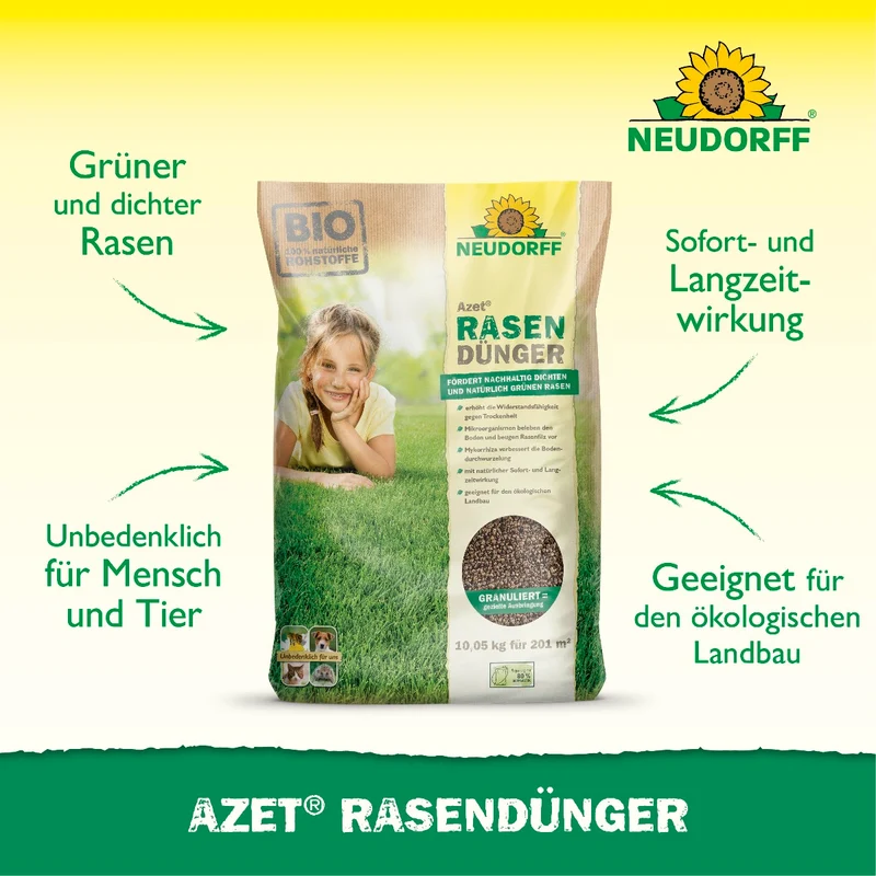 Azet RasenDünger 10,05 kg bis 18 kg