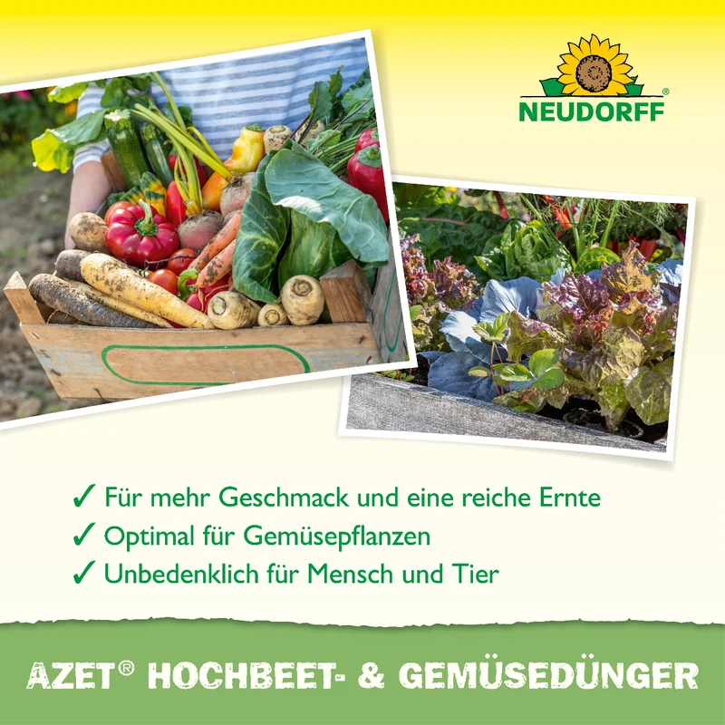 Azet Hochbeet- & GemüseDünger