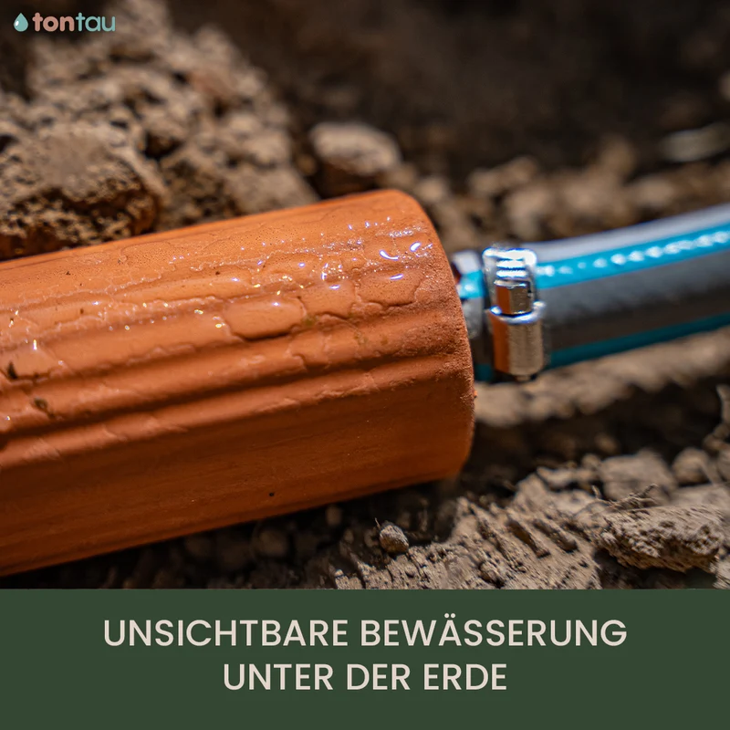 tontau TWO - Bewässerungssystem aus Ton für den Garten