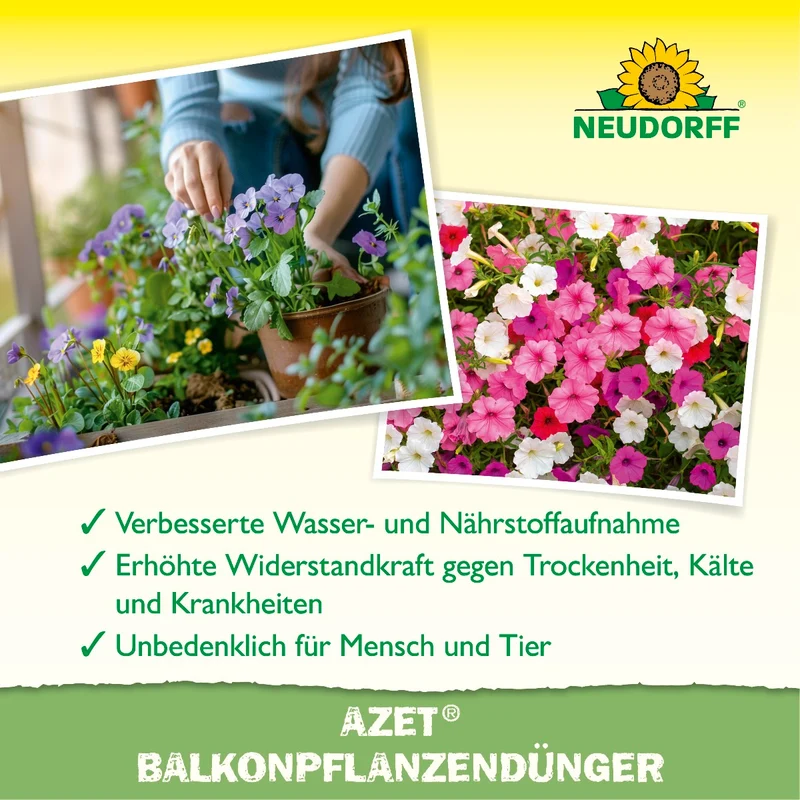 Azet BalkonpflanzenDünger flüssig