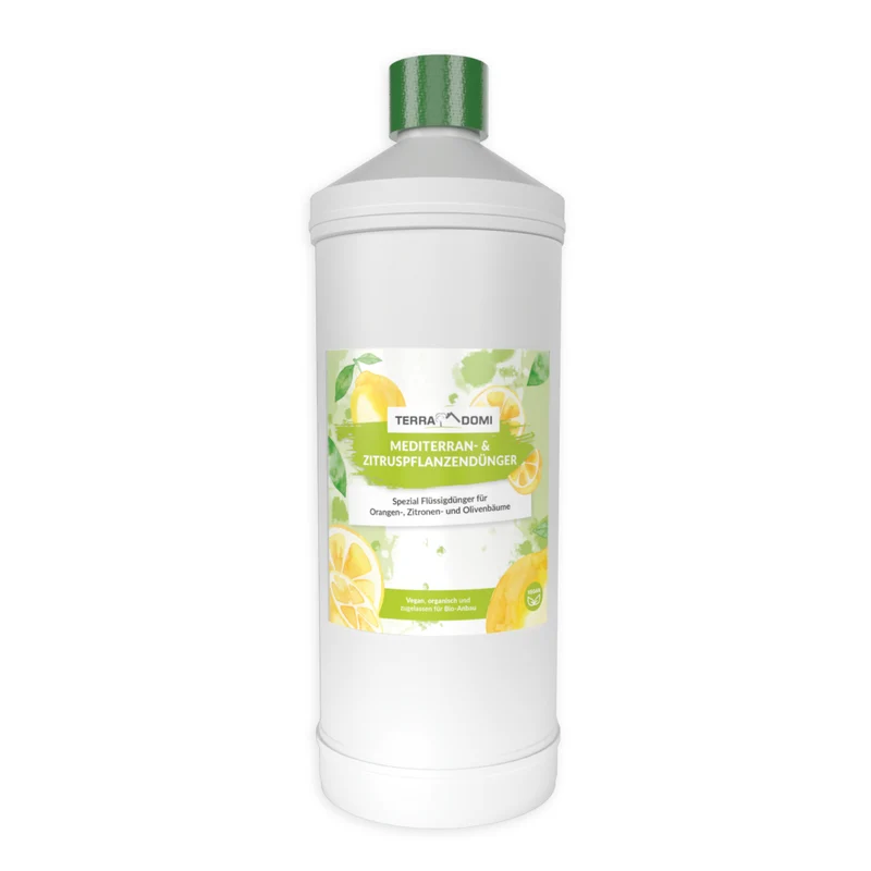 TerraDomi Mediterran- & Zitruspflanzendünger 1 Liter Flüssigdünger Konzentrat