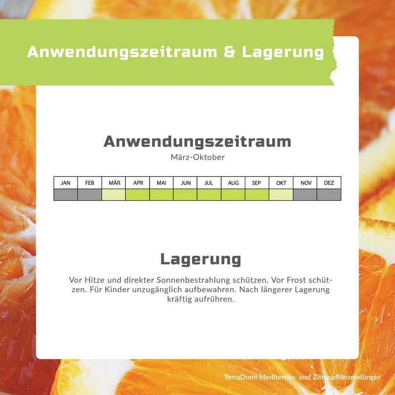 TerraDomi Mediterran- & Zitruspflanzendünger 1 Liter Flüssigdünger Konzentrat