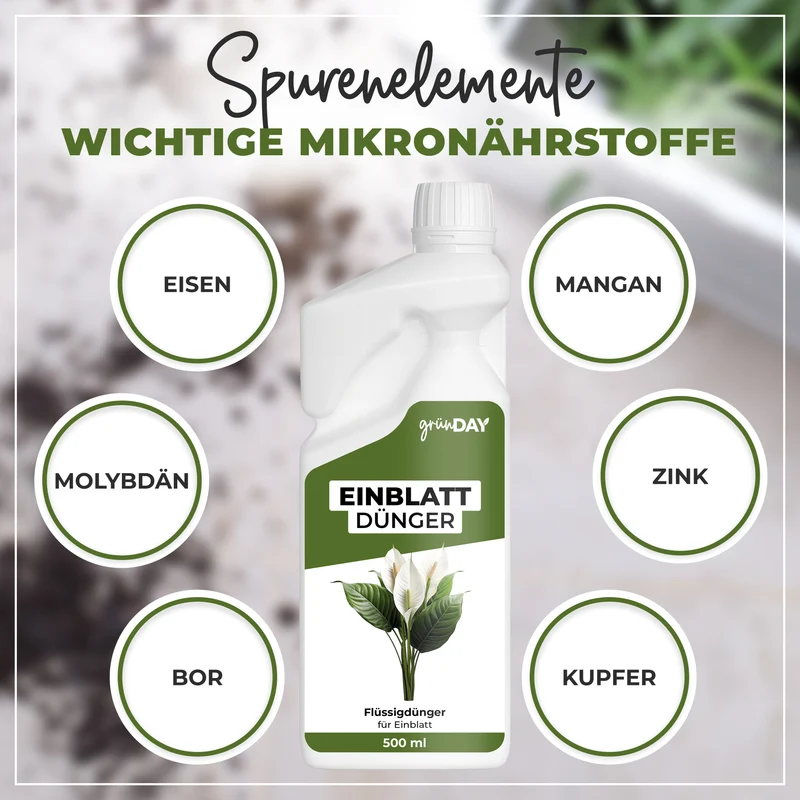 Einblatt-Flüssigdünger 500 ml