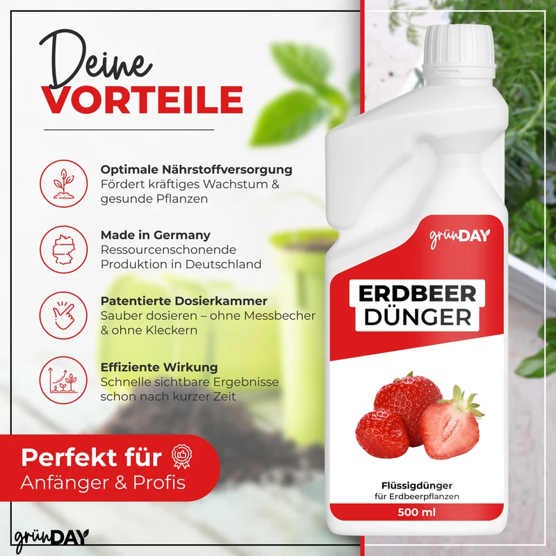 Erdbeer-Flüssigdünger 500 ml