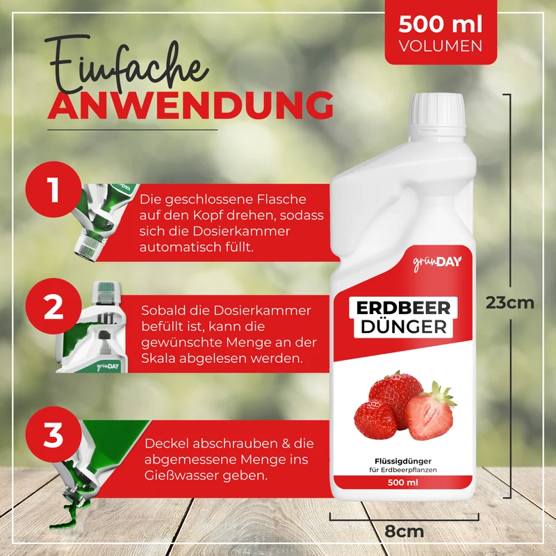 Erdbeer-Flüssigdünger 500 ml