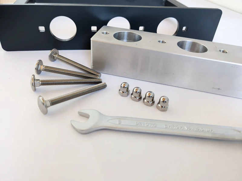 Rasenspecht Adapter-Kit zum verkürzen der Einstechtiefe der Hohlspoons