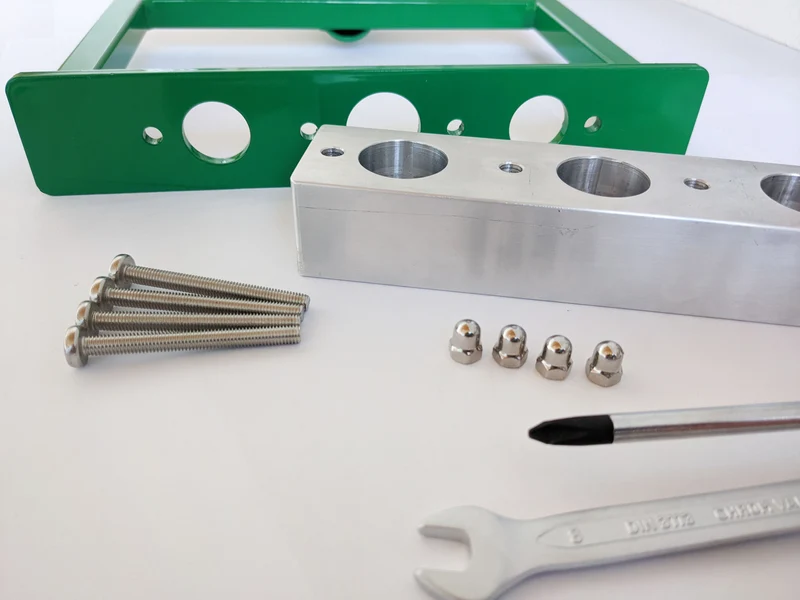 Rasenspecht Adapter-Kit zum verkürzen der Einstechtiefe der Hohlspoons