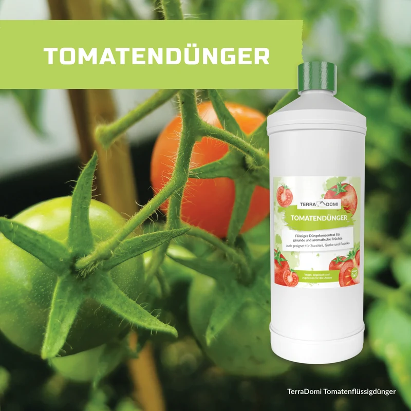 TerraDomi Tomatendünger 1 Liter Flüssigdünger Konzentrat