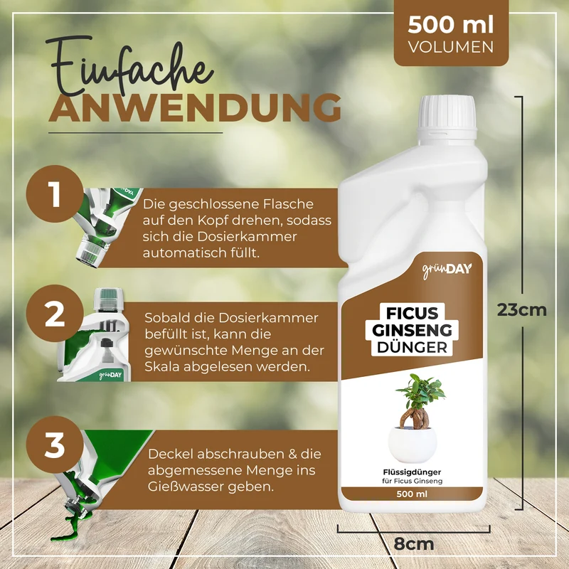 Ficus Ginseng-Flüssigdünger 500 ml