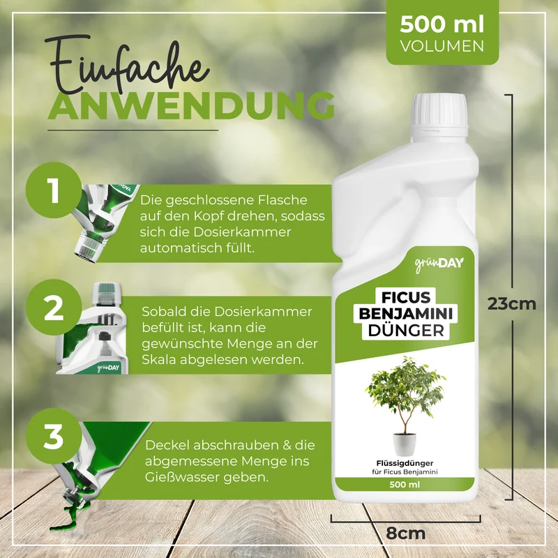 Ficus Benjamini-Flüssigdünger 500 ml