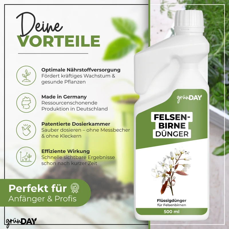 Felsenbirne-Flüssigdünger 500 ml