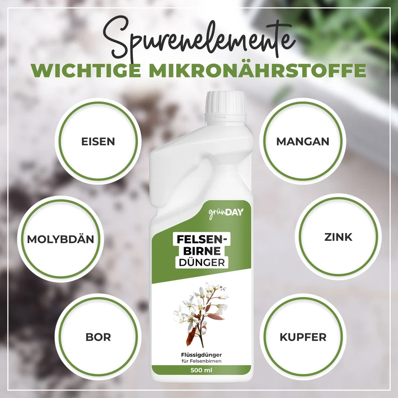 Felsenbirne-Flüssigdünger 500 ml