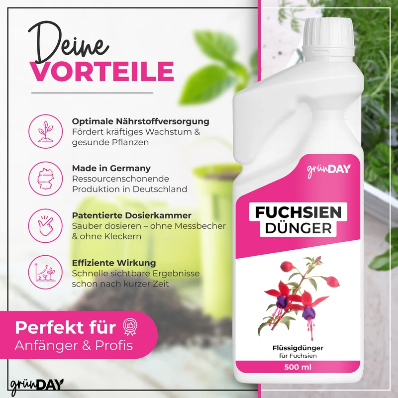 Fuchsien-Flüssigdünger 500 ml
