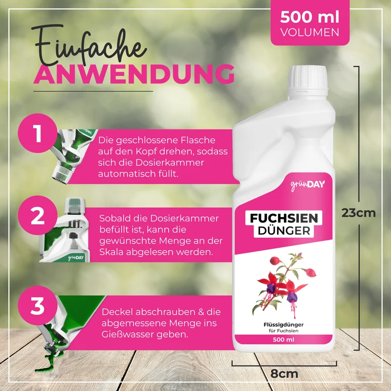Fuchsien-Flüssigdünger 500 ml