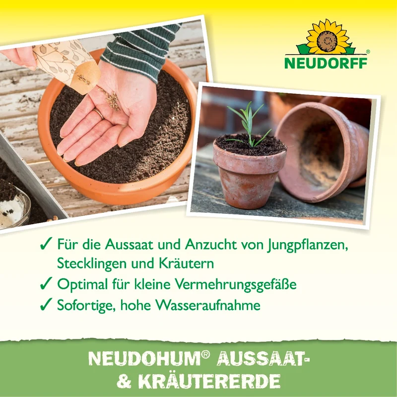 NeudoHum Aussaat- & KräuterErde