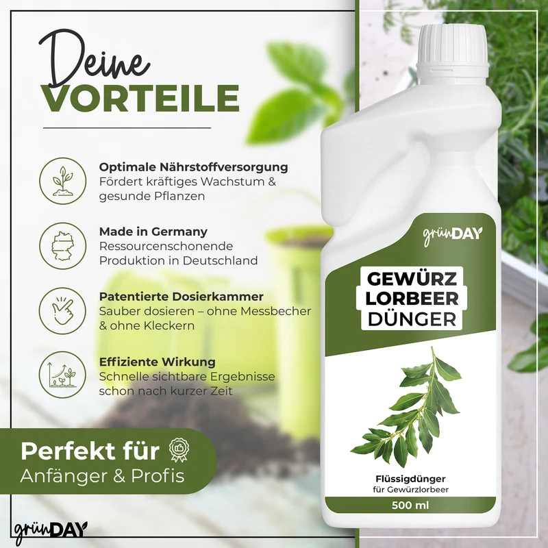 Gewürzlorbeer-Flüssigdünger 500 ml