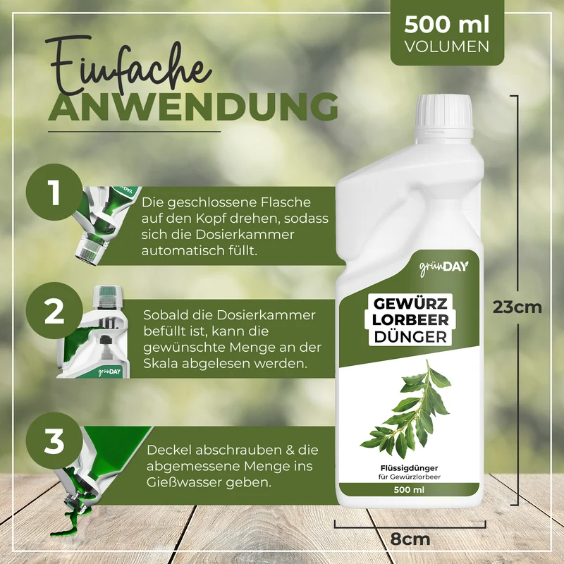 Gewürzlorbeer-Flüssigdünger 500 ml