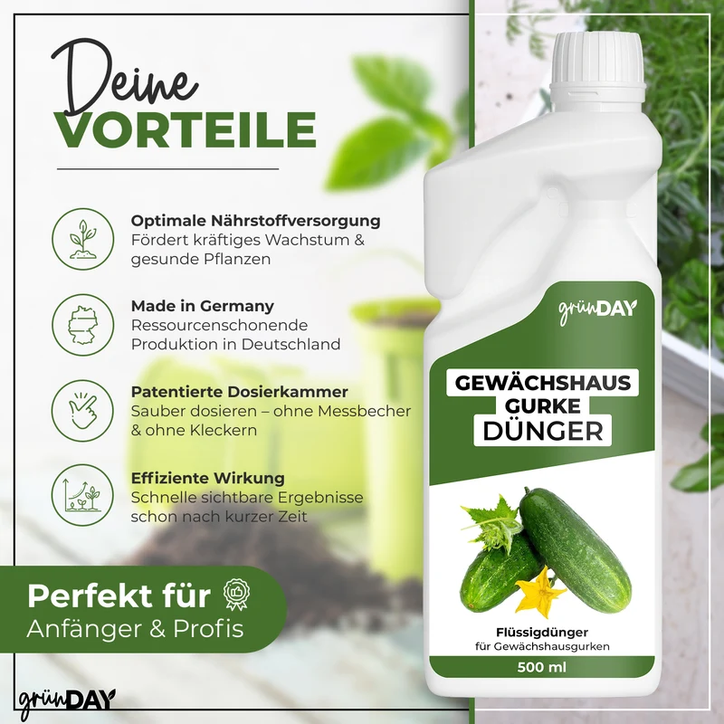 Gewächshausgurke-Flüssigdünger 500 ml