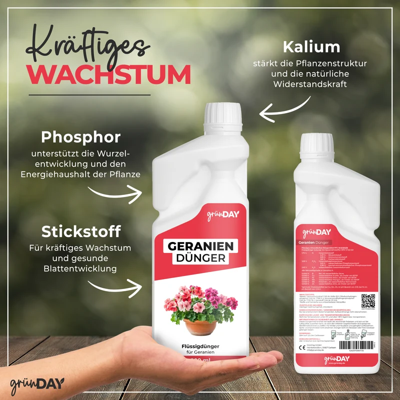 Geranien-Flüssigdünger 500 ml