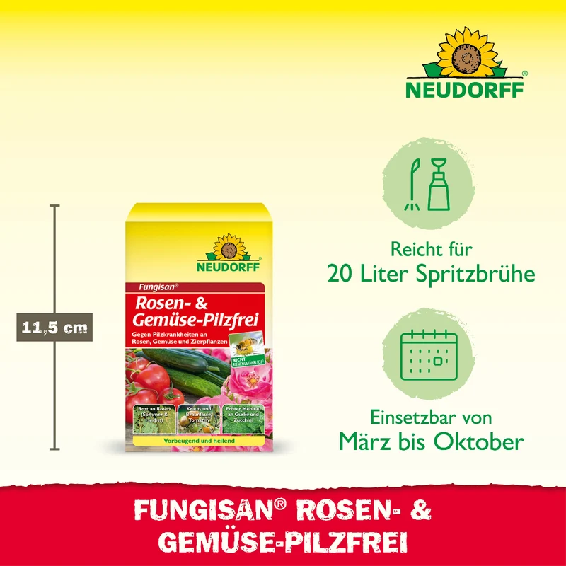 Fungisan Rosen- und Gemüse-Pilzfrei