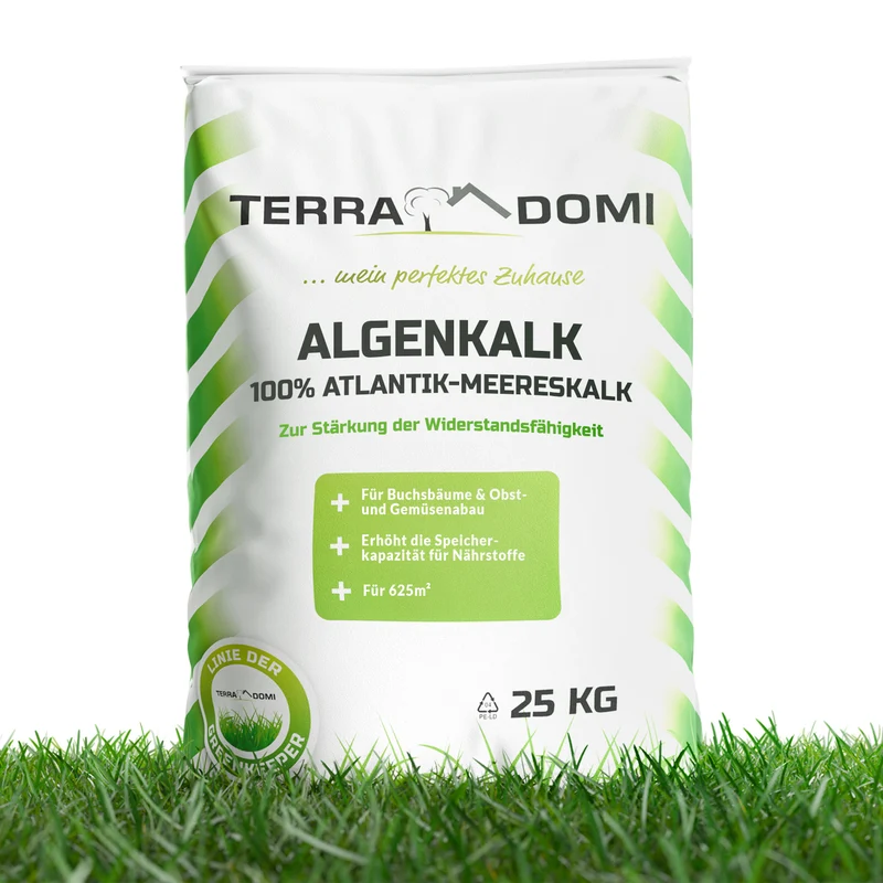 TerraDomi Algenkalk | 100% echter Meereskalk zur Stärkung der Widerstandsfähigkeit